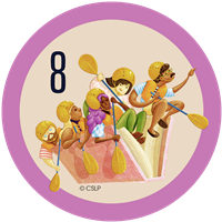Adult Badge 8 Badge